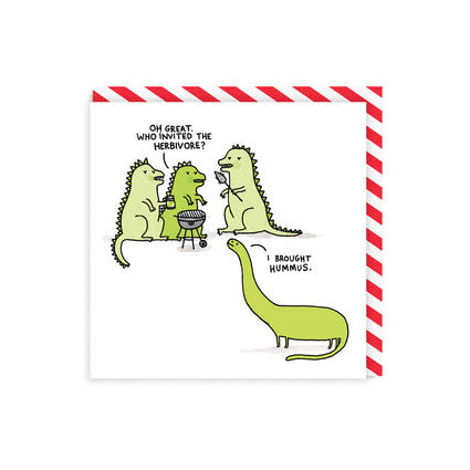 Card - GEMMA-GC-002-SQ Who Invited The Herbivore