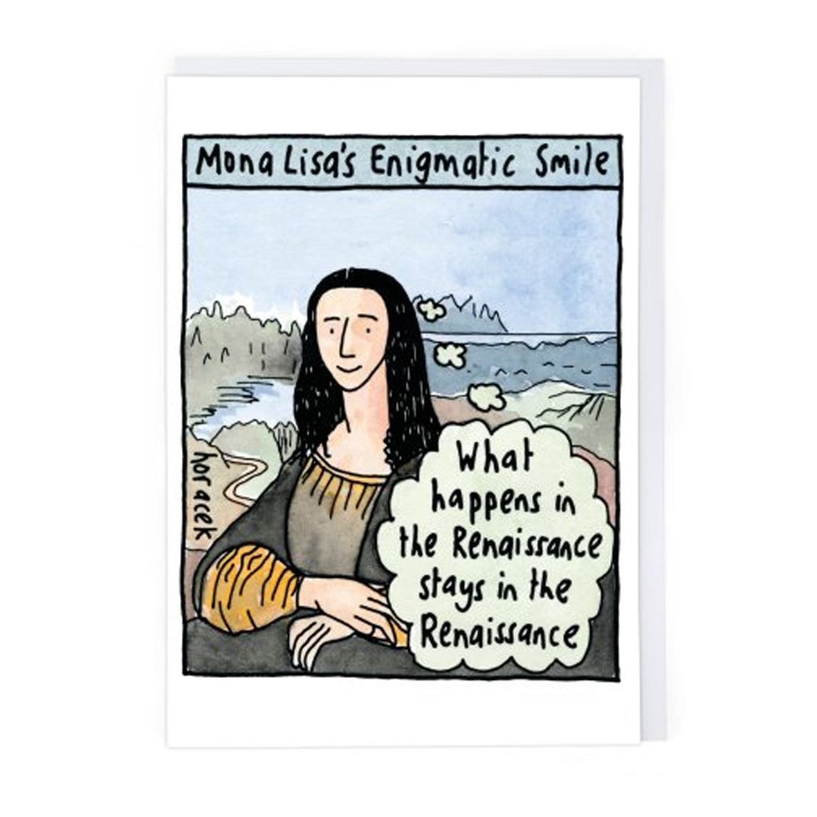 Card - Cath Tate JHF2251 Mona Lisa