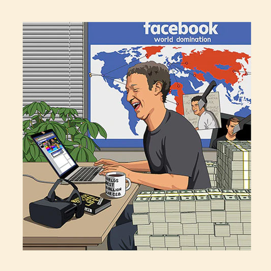 Card - JIM049_Zuckerberg Facebook World Domination