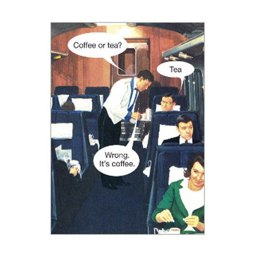 Card - LB167 Coffee or Tea