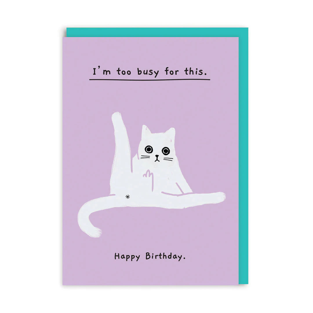 Card - 5170 I'm Too Busy for This