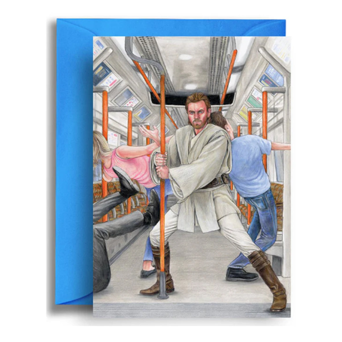 Card - QG299 Feel the force on the tube