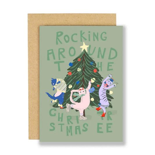 Card - Rocking Around the Christmas Tree