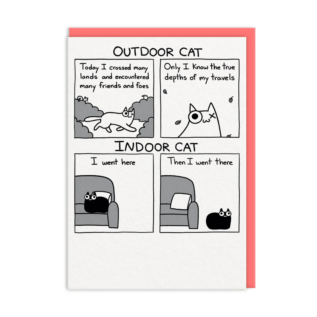 Card - 11702 Outdoor Cat Indoor Cat