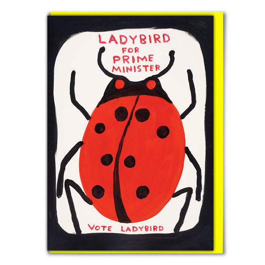 Card - SHRIGLEY162 Ladybird for Prime Minister