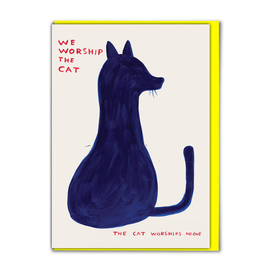 Card - SHRIGLEY151 We Worship the Cat