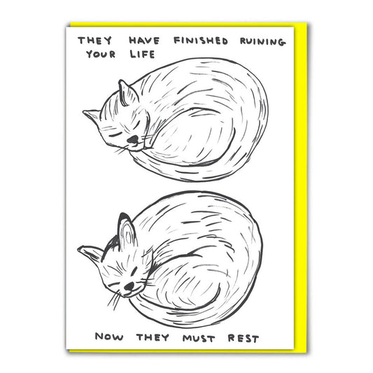 Card - SHRIGLEY184 Ruining your life