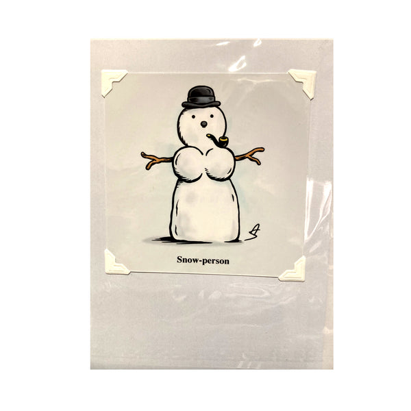 Card - Anthony Smith Snow-person