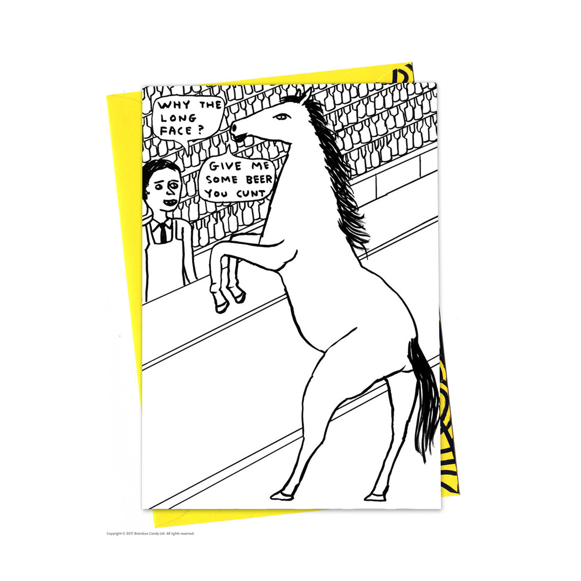 Card - SHRIGLEY109 Why the Long Face