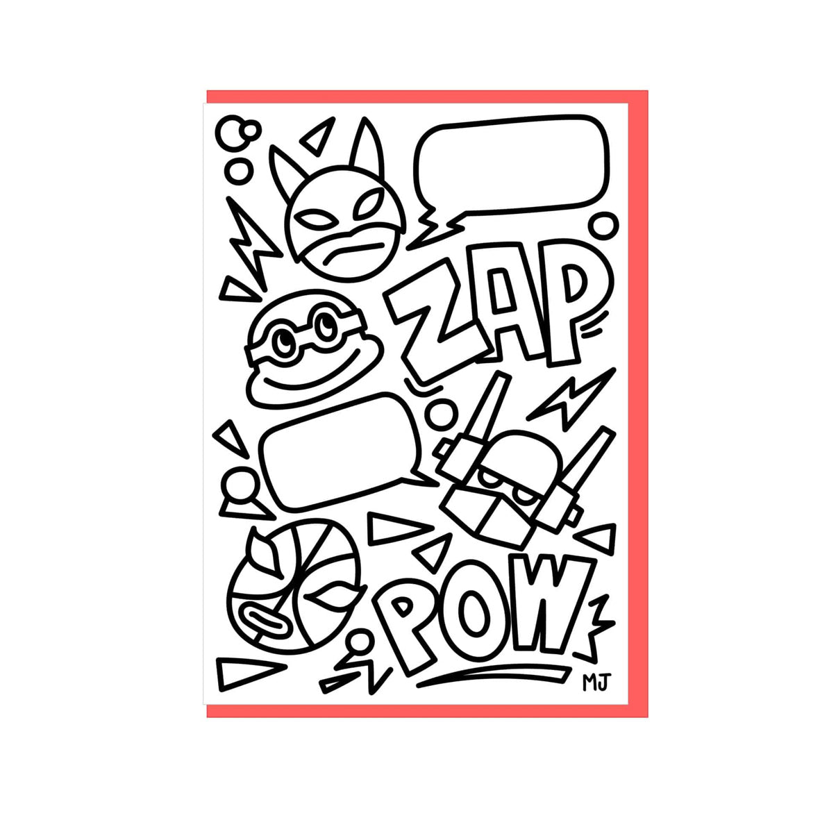 Card - LT-CIC-041 Zap Pow