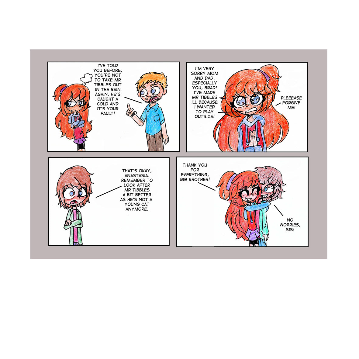 Comic - Anastasia by Aoki Leigh Saddler