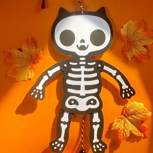 Decoration - Paper Cat Club Dancing Skellycat