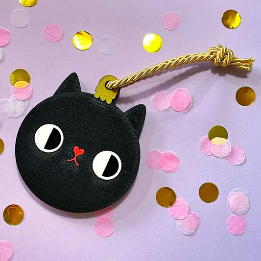 Decoration - Paper Cat Club Sustainable Black Cat