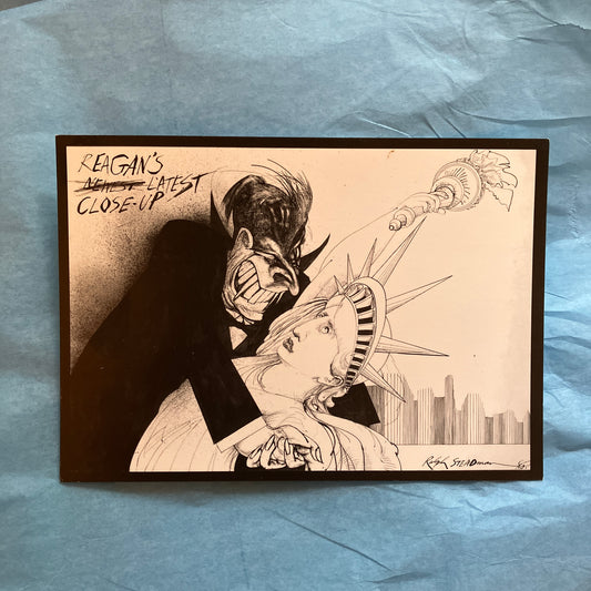 Postcard - Reagan's Latest Close-Up