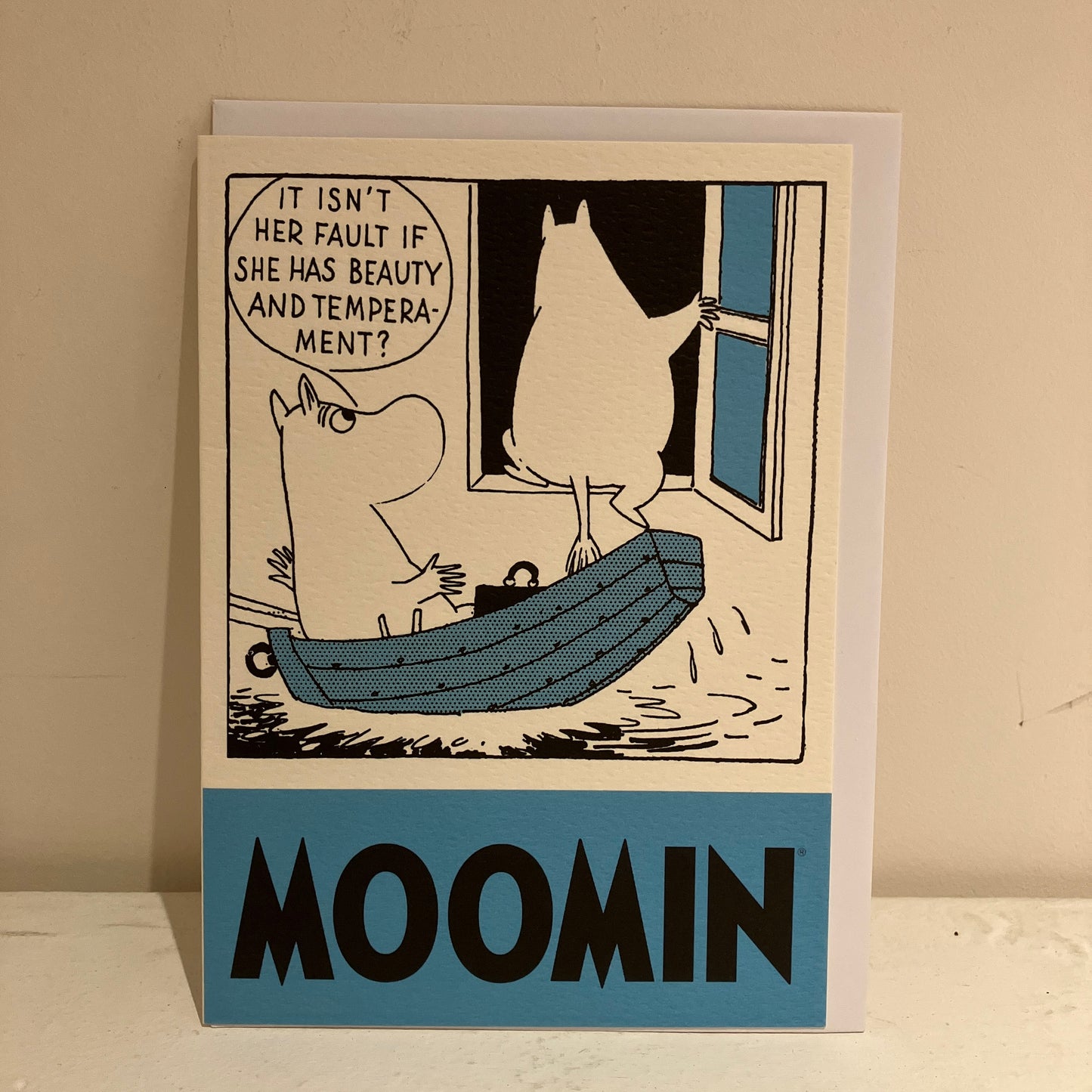 Card - Moomin It isn't her fault if she has Beauty and Temperament