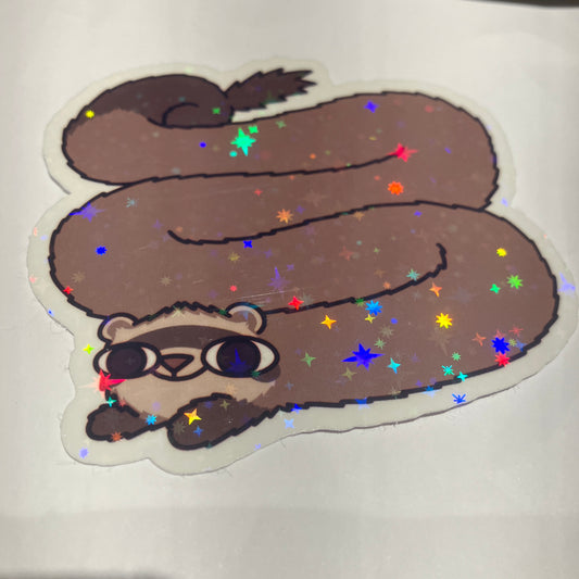 Sticker - Long Ferret