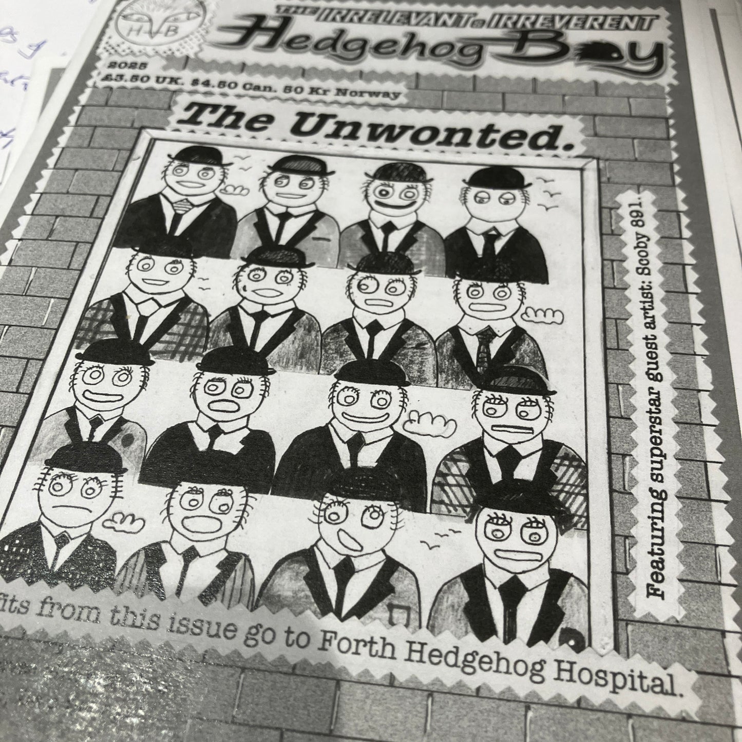 Comic - Hedgehog Boy all issues