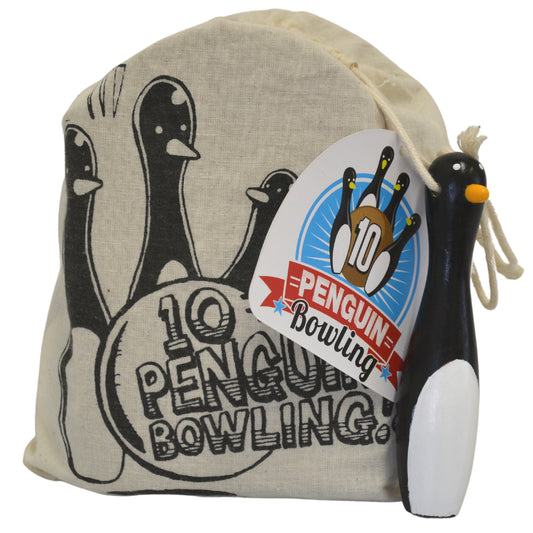 Game - 10 Penguin Bowling in a Bag