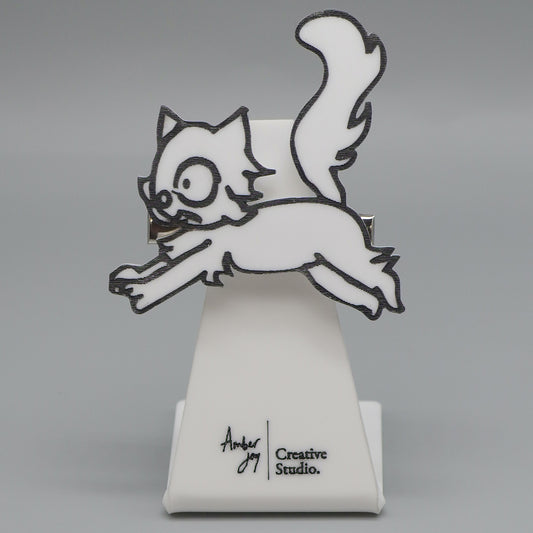 Accessory - AJCS1 Amber Joy Creative Studio Aoki Cat Hairclip