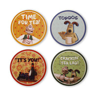 Homeware - Wallace and Gromit set of 4 coasters