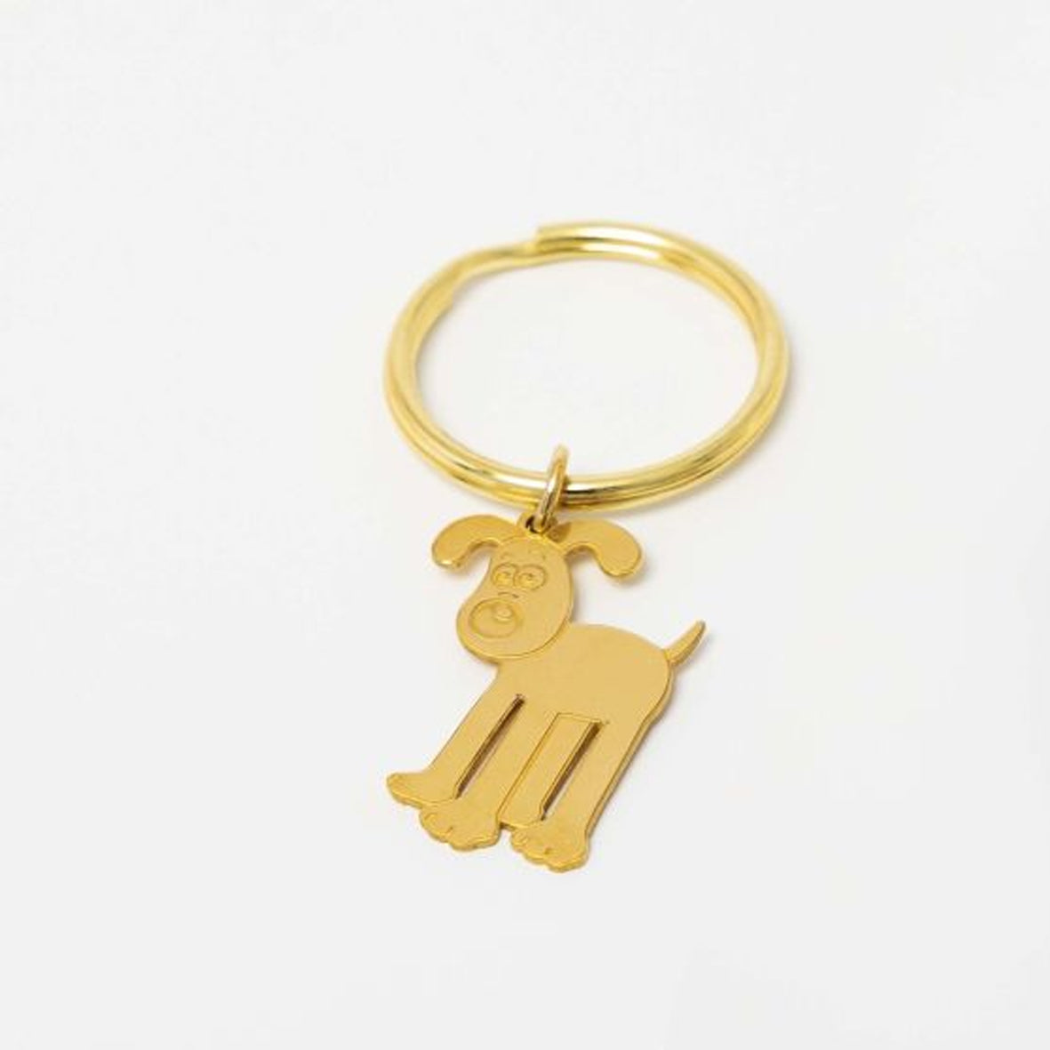 Keyring - 24748 Brass Gromit