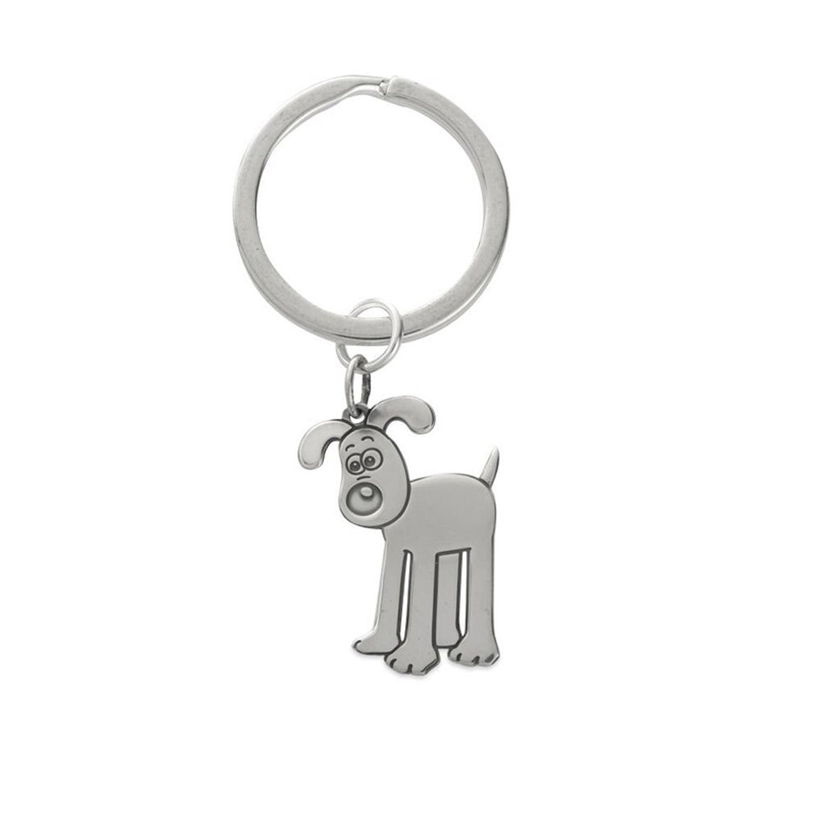 Keyring - 110324 Nickel Silverplate Gromit