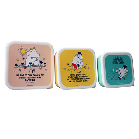 Lunchbox - Moomin set of 3 Lunch boxes