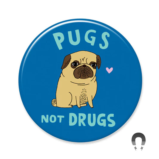 Magnet - 1910 Pugs Not Drugs