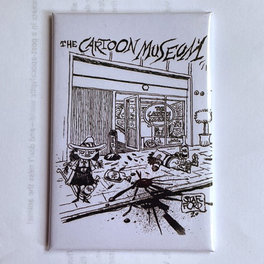Magnet - CARM08*MAG The Cartoon Museum by Mark Stafford