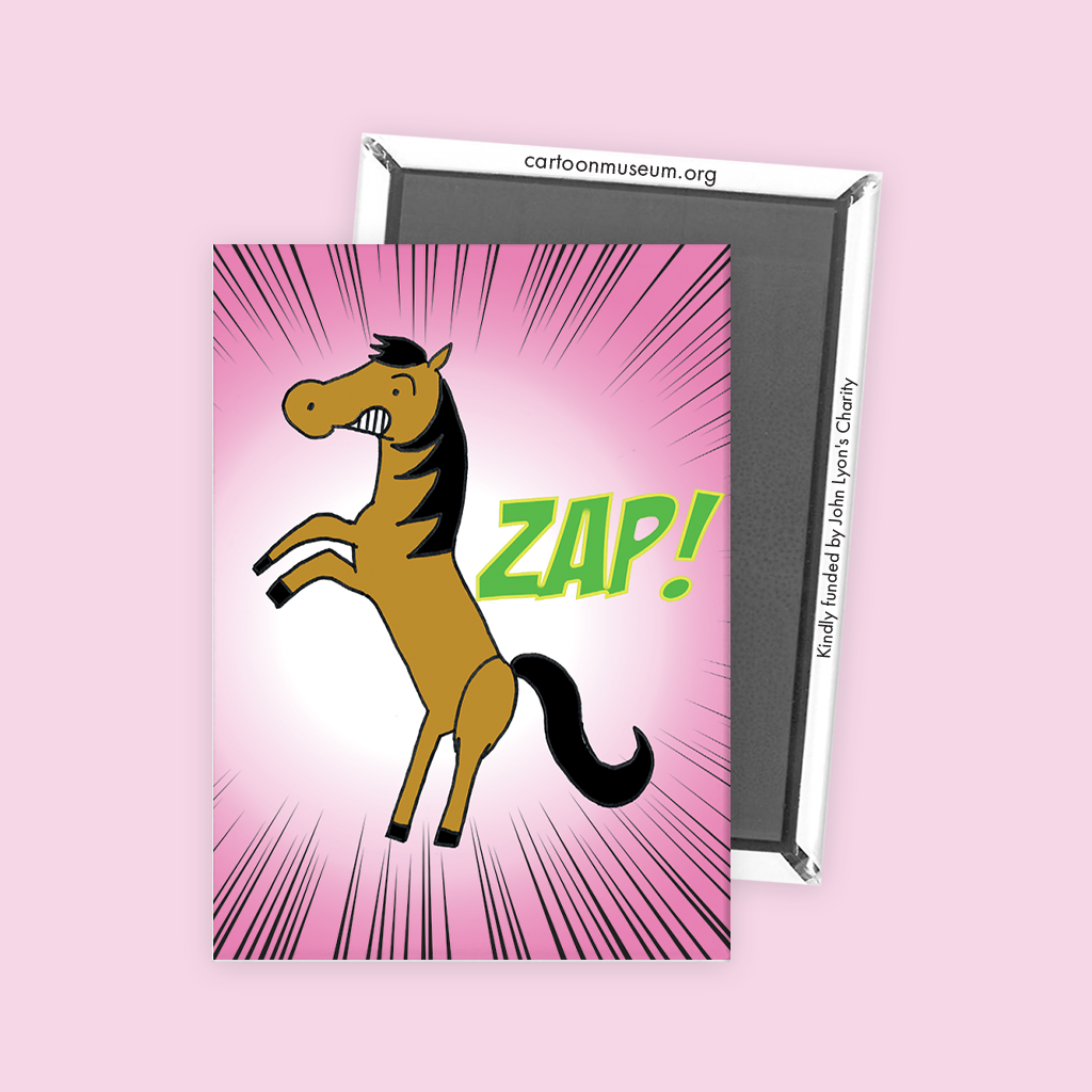 Magnet - CARM045MAG Alice Thompson Zap Zombie Horse