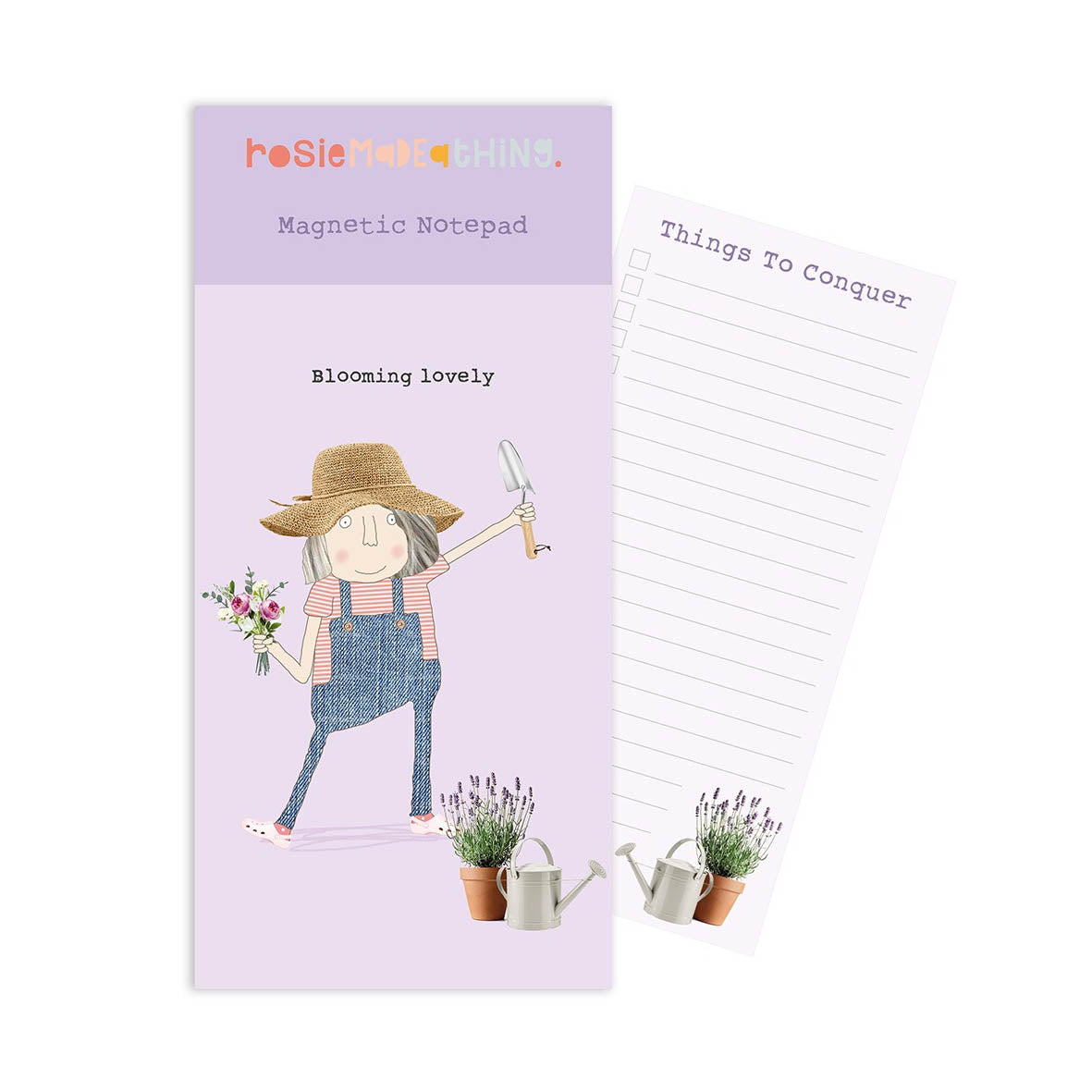 Stationery - MP022 Blooming Lovely magnetic notepad