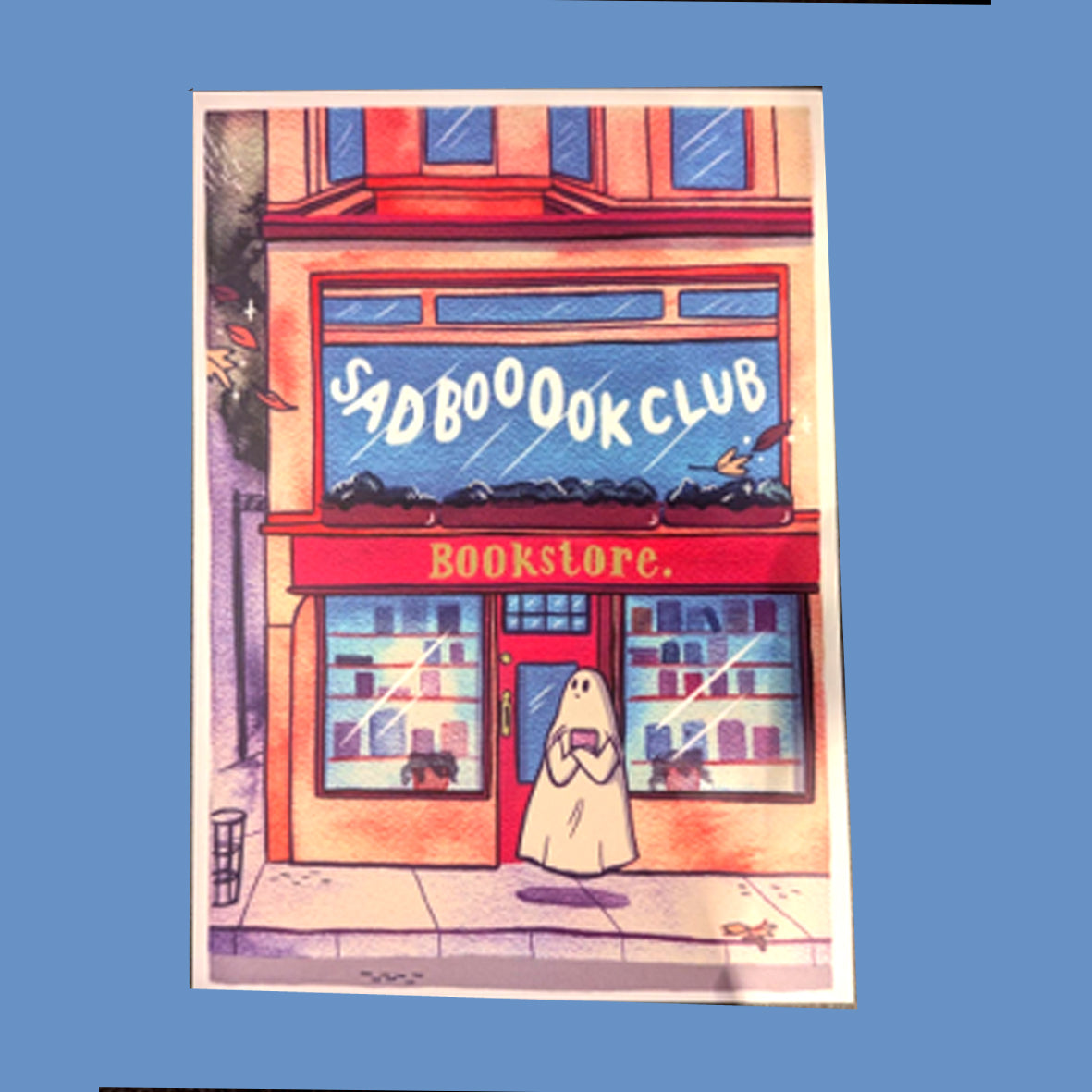 Postcard - Sad Ghost Club Sad Booook Club