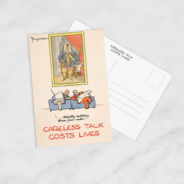Postcard - Strictly Between these Four Walls