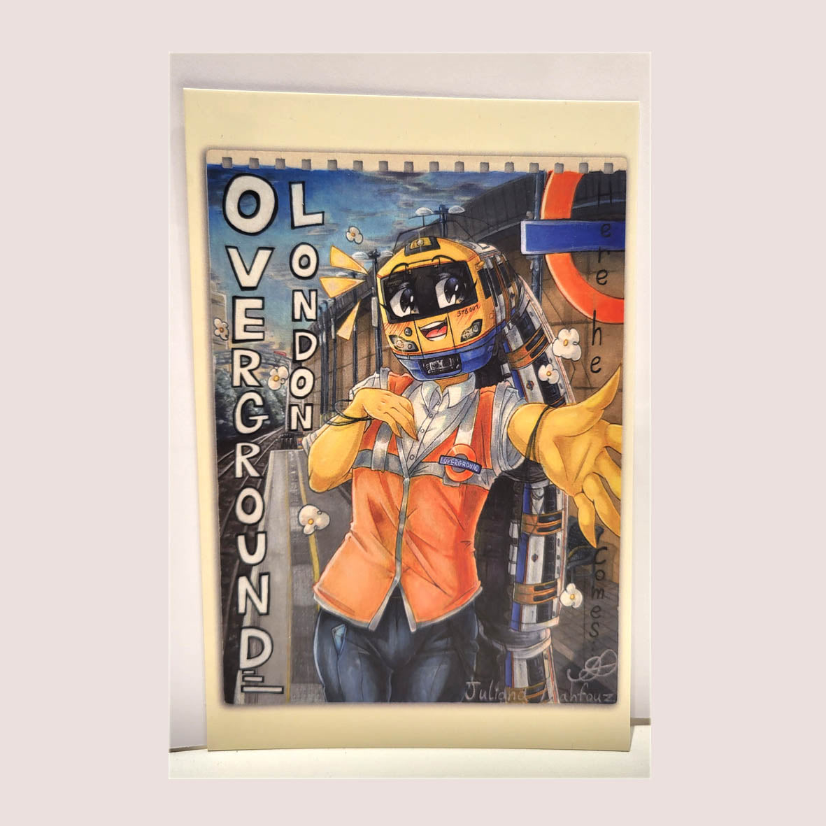 Postcard - CARM067PC Untitled by Juliana Mahfouz (Overground 2)