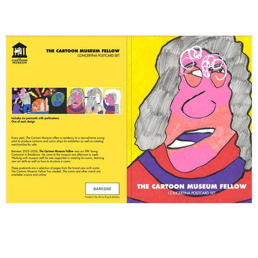 Postcard -  Concertina Postcard Pack Evan