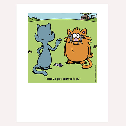 Print - You've Got Crow's Feet