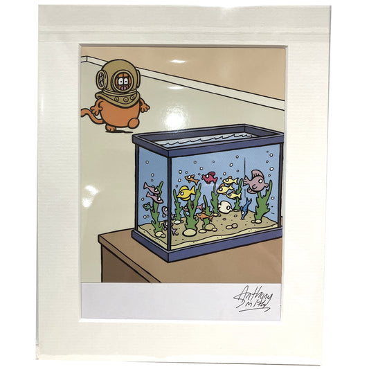 Print - Fish Tank Diving