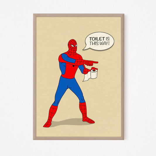 Print - Danny Issues Toilet is this Way Right