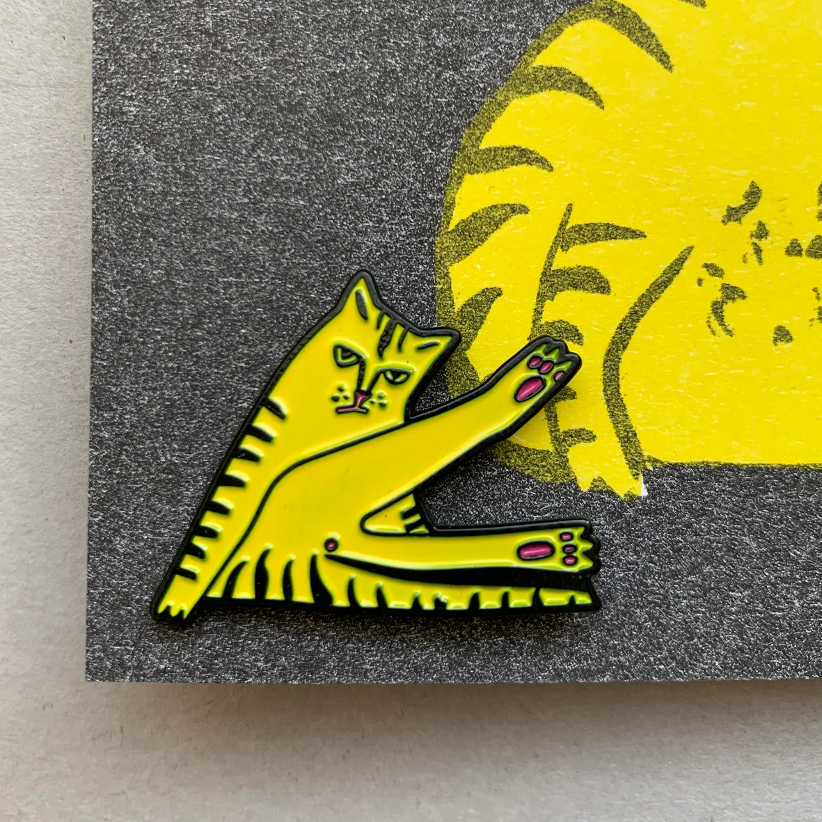 Badge - Ruby Wright Arsey Cat