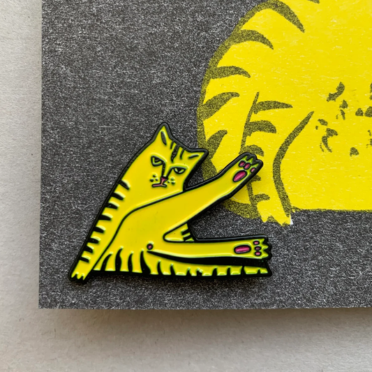 Badge - Ruby Wright Arsey Cat