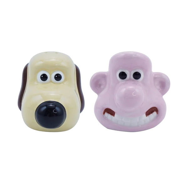 Homeware - SALTAA01 Wallace and Gromit Salt and Pepper Shakers