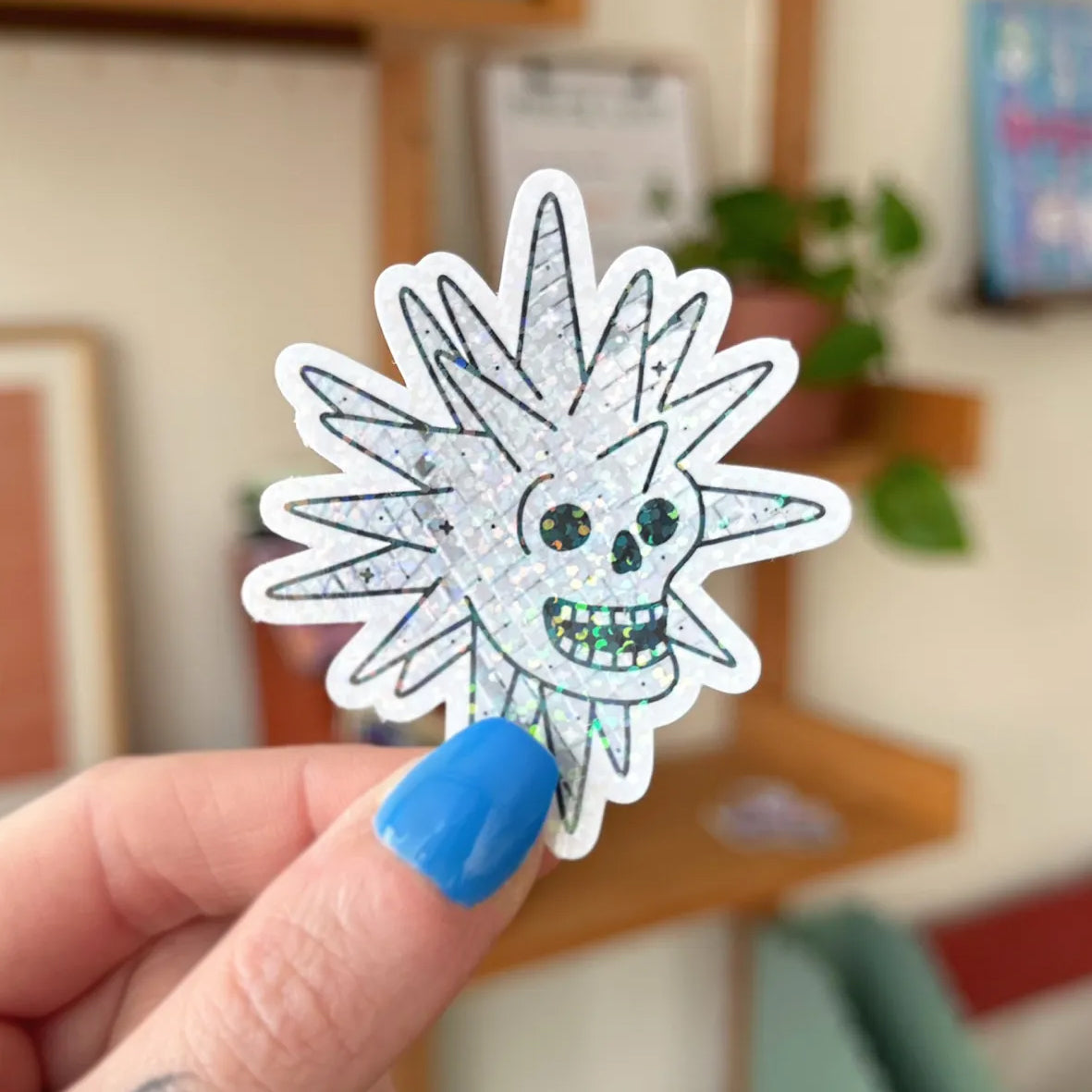 Sticker - Disco Skull