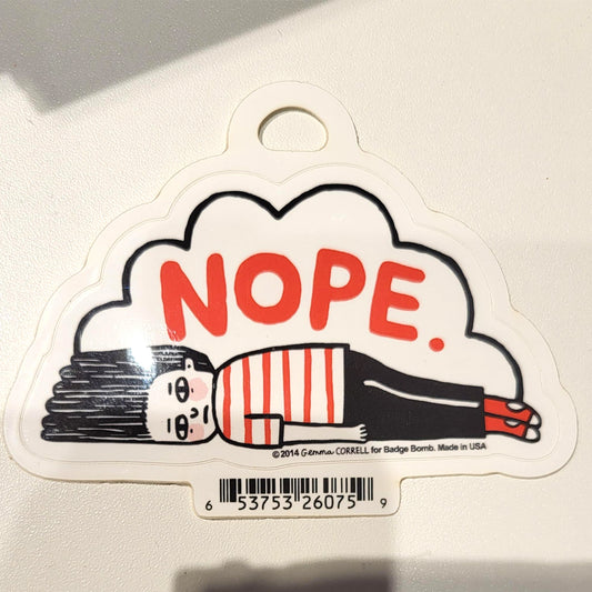 Sticker - 260759 Nope