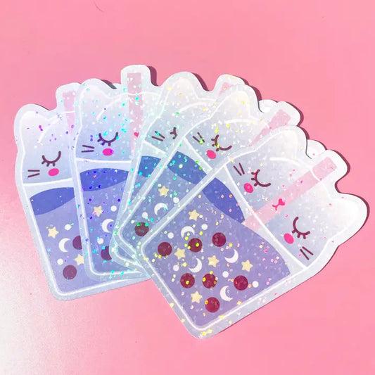 Sticker - Paper Cat Club Vinyl Assorted Designs