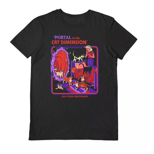 T-Shirt - Steven Rhodes Portal to the Cat Dimension