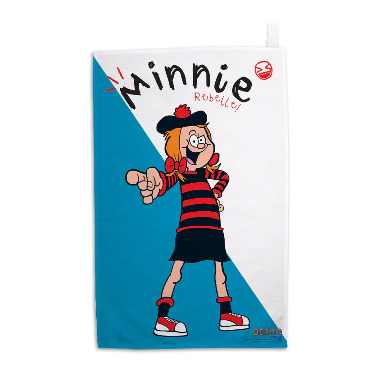 Tea towel - BEANOMX005TTPACKAGED Minnie the Minx