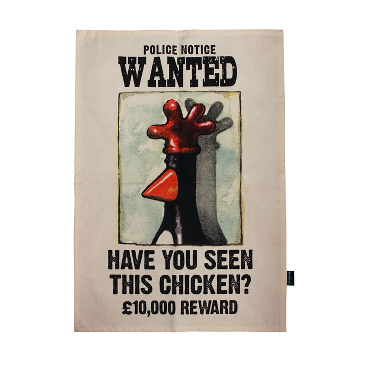Tea towel - TWTLAA03 Feathers Wanted Poster
