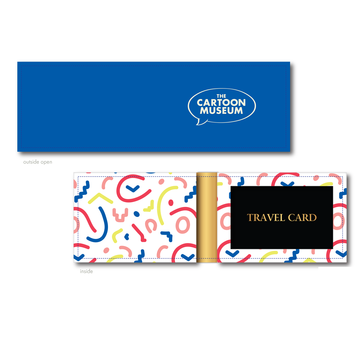 Travelcard Holder - Museum Logo