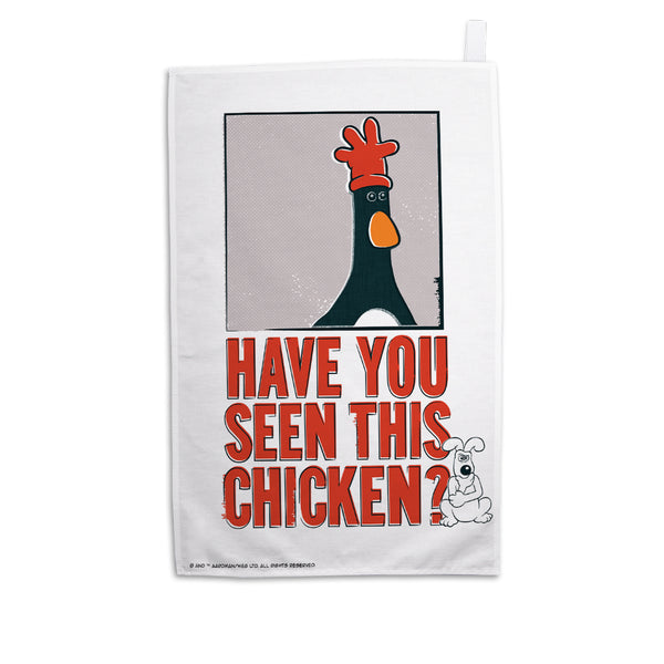 Tea Towel - WAGR022TTPACKAGED Have you seen this chicken?