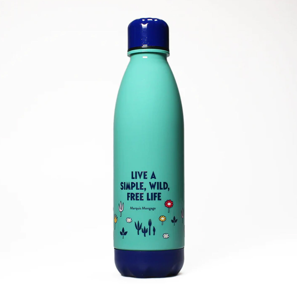 Water bottle - WTRBMO10 Moomin Live a Simple, Wild, Free Life